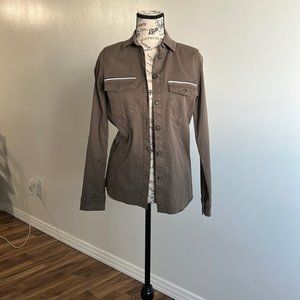 Mos Mosh Style Selby Naya Shirt Chocolate Chip size 36